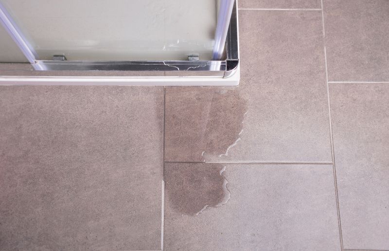 Shower Water Leak Detection