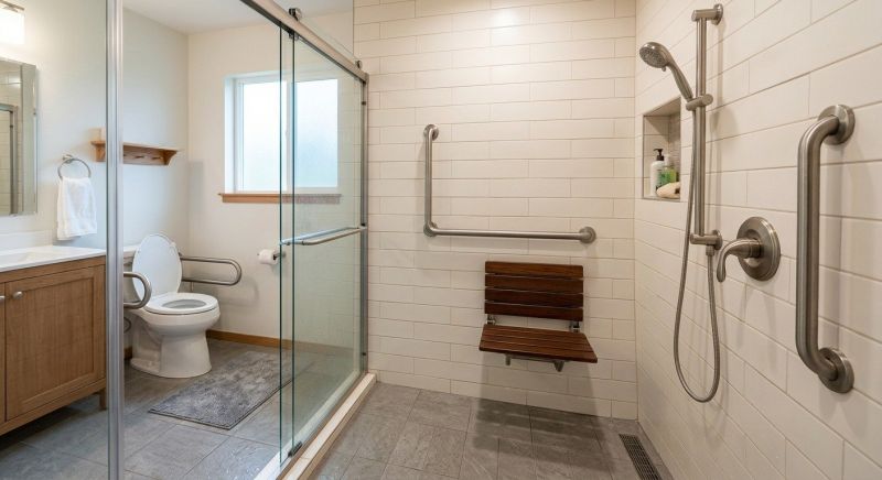 Handicap Shower Installation in Clearwater, FL